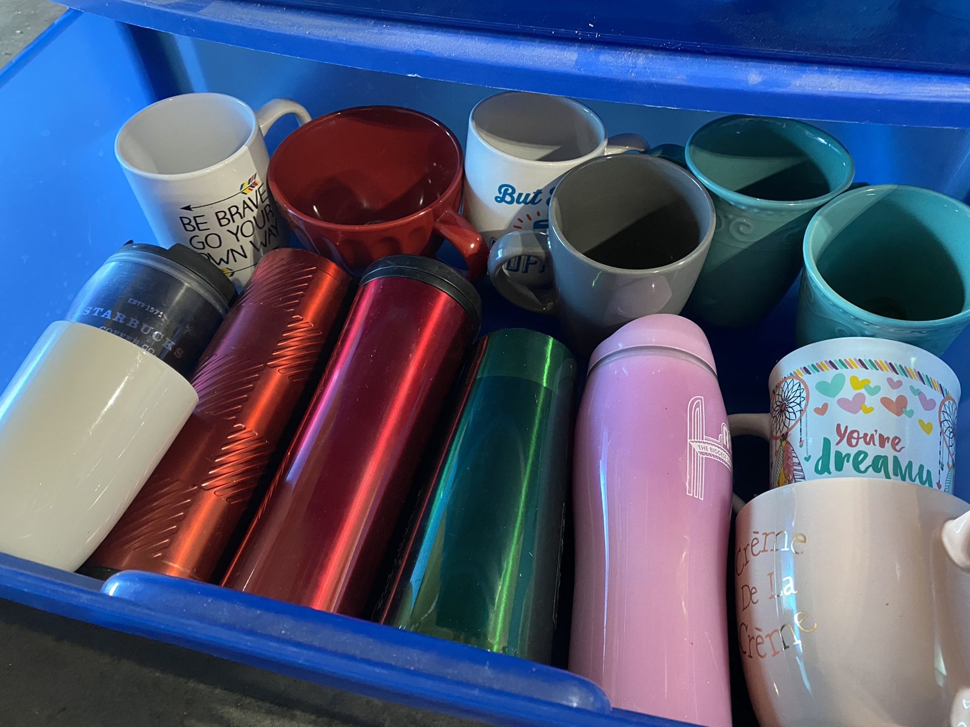 Misc Lot Starbucks Bell Jar Antiques Galore