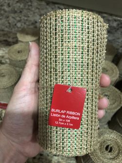 Burlap Ribbon