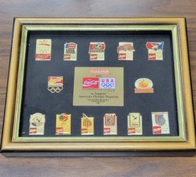 Coke 1992 Olympic Pin Set