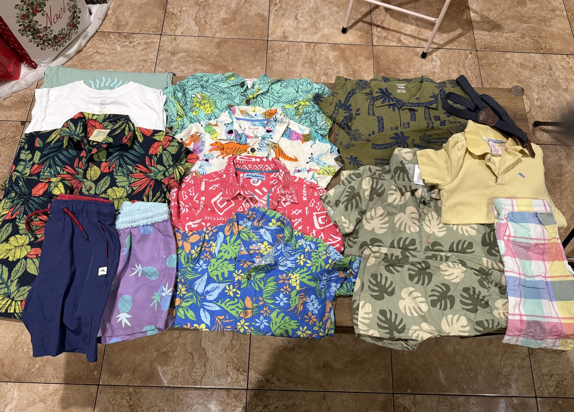 Boy summer clothes bundle