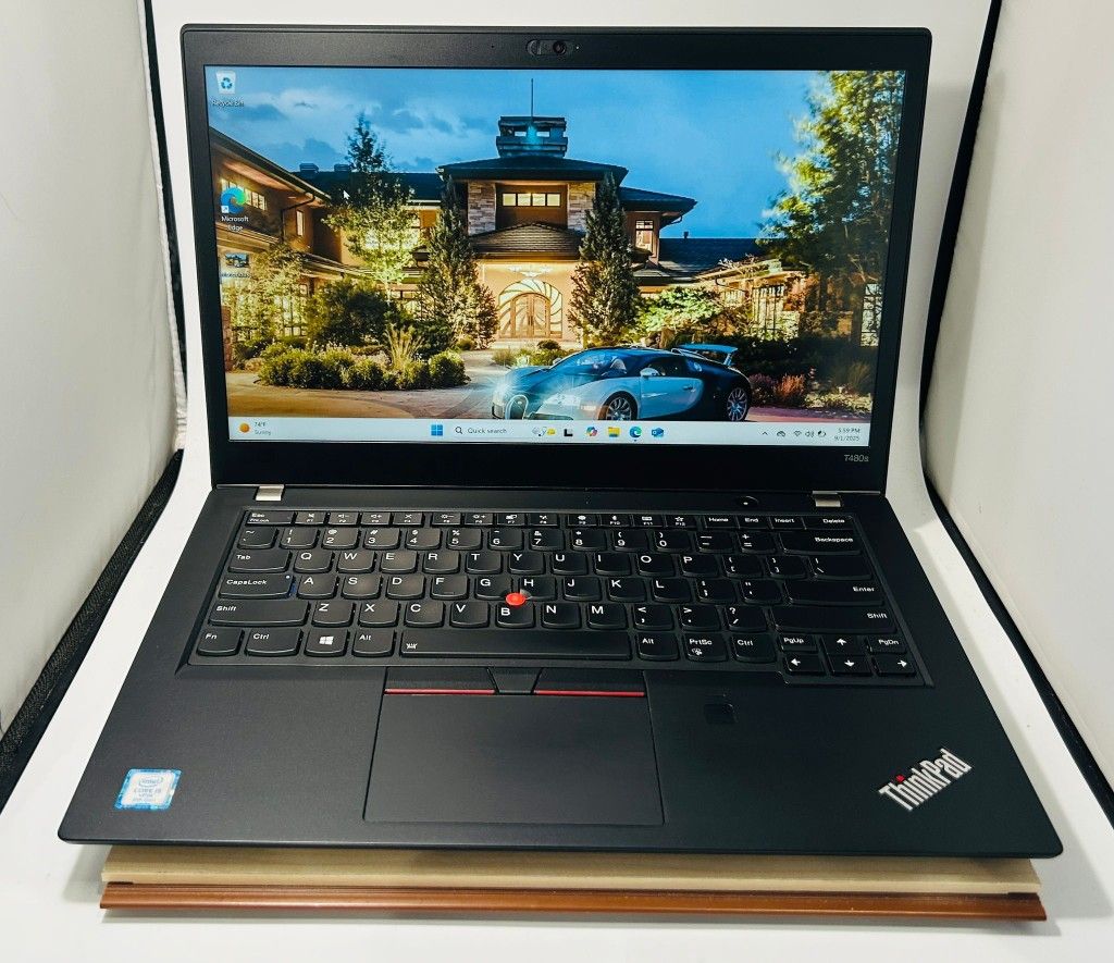 Lenovo T480S Core i5-8350u 16GB 256GB SSD Windows 11 Fully Functional