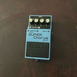 BOSS CH-1 chorus Guitar Pedal