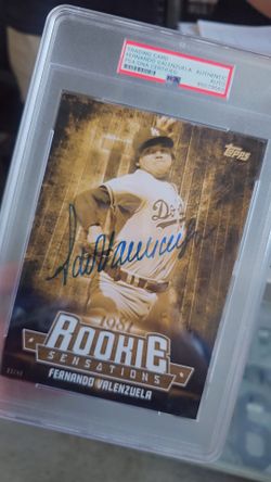  Fernando Venezuela ToppsCards Signature By Venezuela Certified 