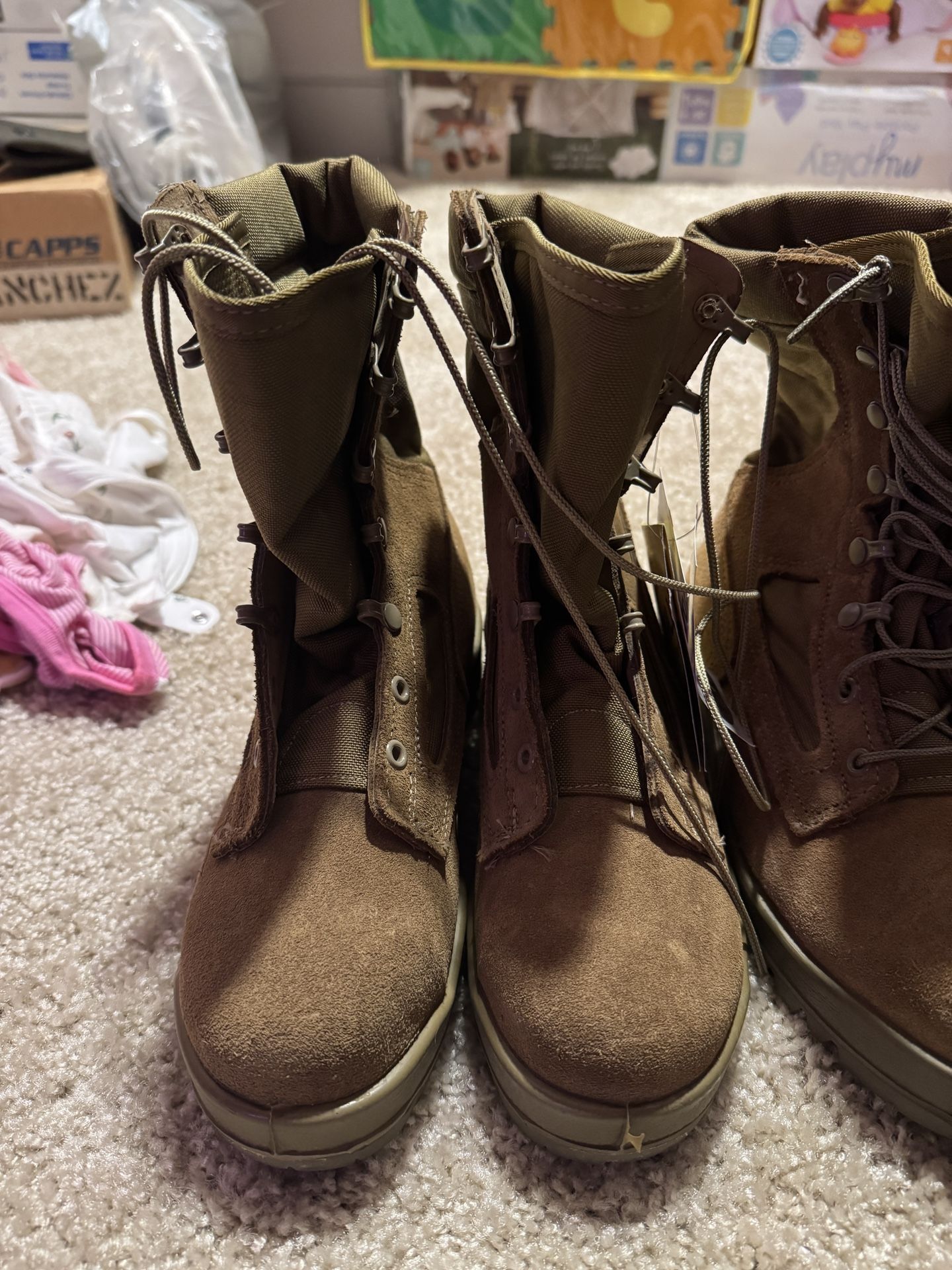 Marine Corps Female Steel Toe Boots
