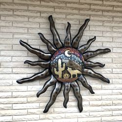 Outdoor Wall Sun Decor