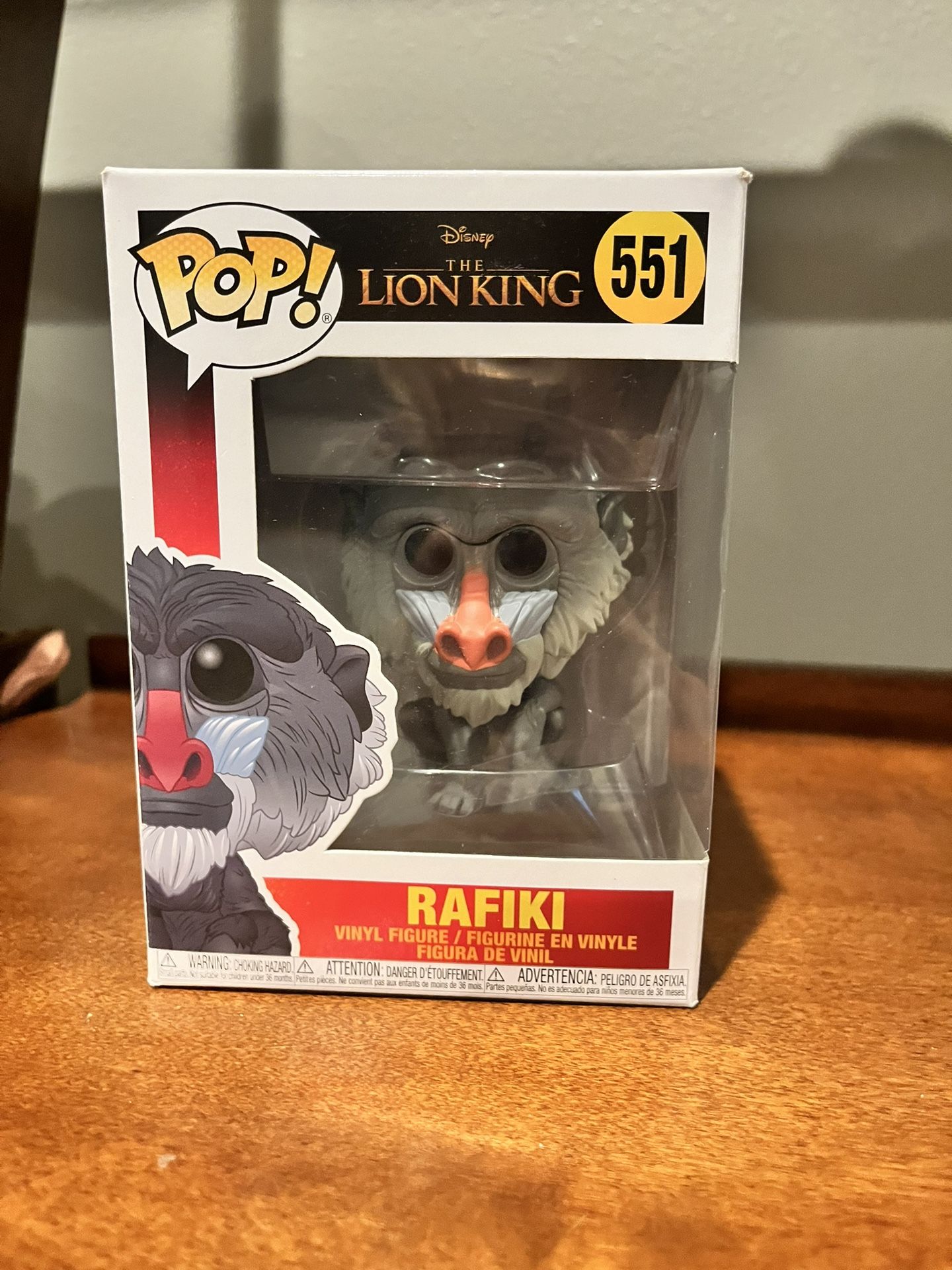 Funko Pop #551 Lion King Rafiki
