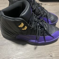 Black And Purple 12s Size 10 