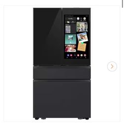 Black Fridge With Screen  Brand New 