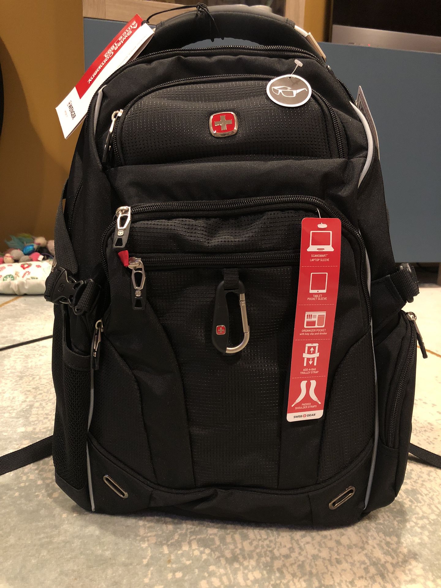 Swiss Gear 15” Laptop Backpack With Tablet Pocket