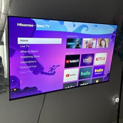 Hisense 58” Smart Tv