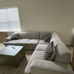Sleeper Sectional- MUST SELL 