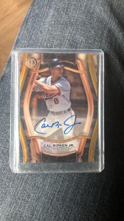 Cal Ripken JR. autograph card