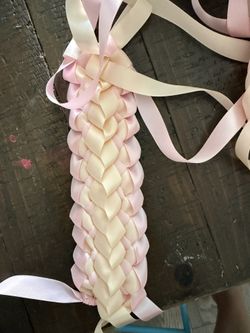 Pink And Ivory Double Lei