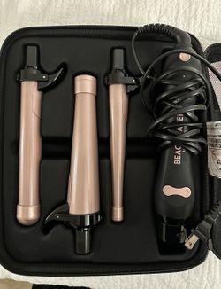 Rotating Curling Iron Set