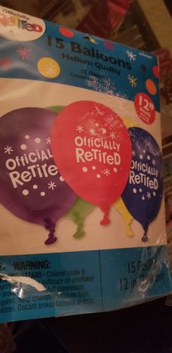 Retirement Party Balloons ***NEW