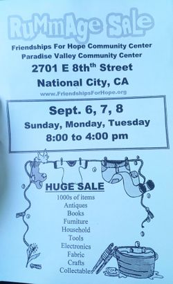 Rummage Sale