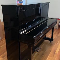 Used Yamaha Disklavier Upright Acoustic AND DIGITAL Piano
