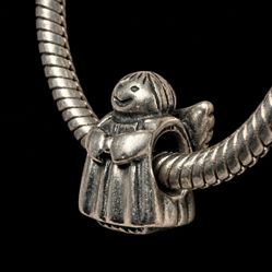 Vintage Pandora Angel of Hope Charm 790337 925 ALE Sterling Silver Retired