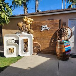 Mexican Theme Balloon Decor