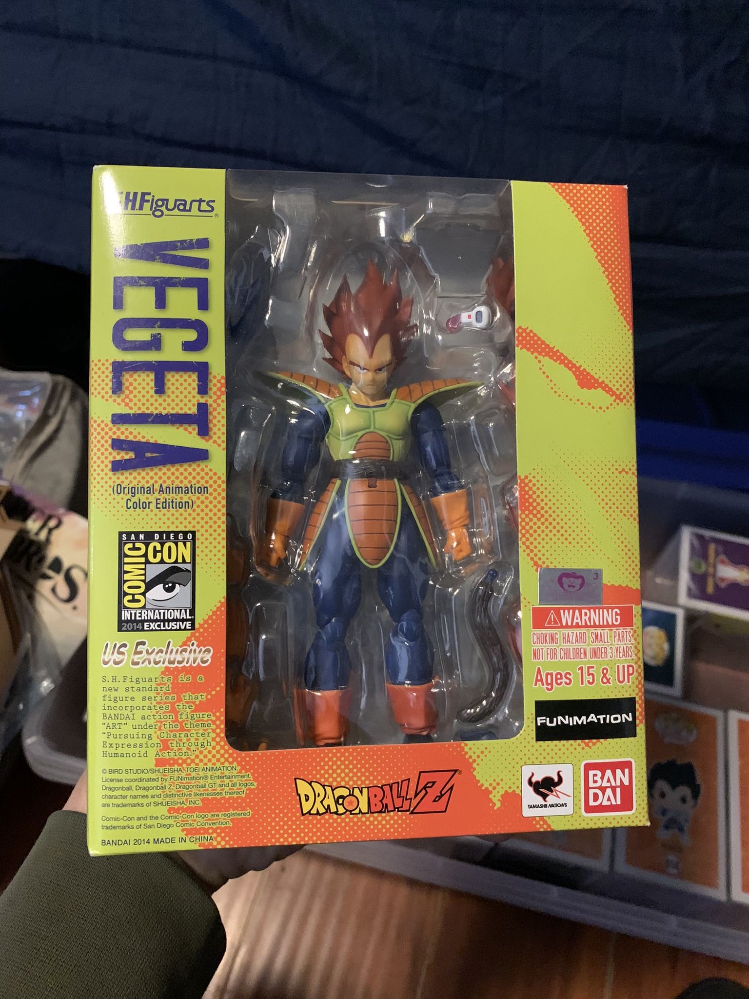 Planet Arlia Vegeta SDCC Exclusive Brand New