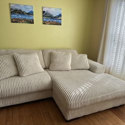 1 Month NEW sectional Sofa