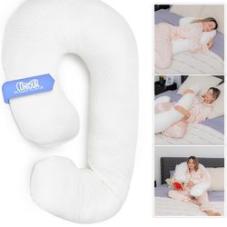 Contour Swan Body Pillow w/Pillowcase & Mesh Laundry Bag - As Seen on TV

