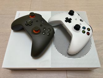 Microsoft XBOX One S with Two Genuine Controllers