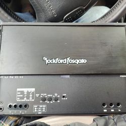 Rockford Fosgate Car Stereo Amplifier Punch