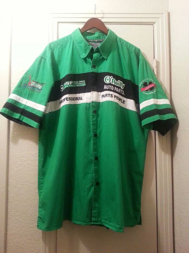 O'Reilly's 52 Year Anniversary Uniform Shirt Size 2X Tall - Very Good Condition