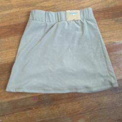 New Khaki Uniform Skirt