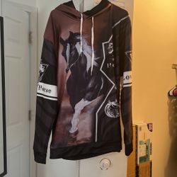 Ladies 4X Hoodie ( Horse )