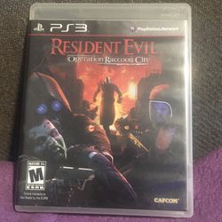 Resident Evil Operation Raccoon City Ps3