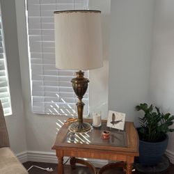 50 Year Old Vintage Brass Lamps