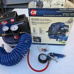 One Gallon Pancake Mini Air Compressor 