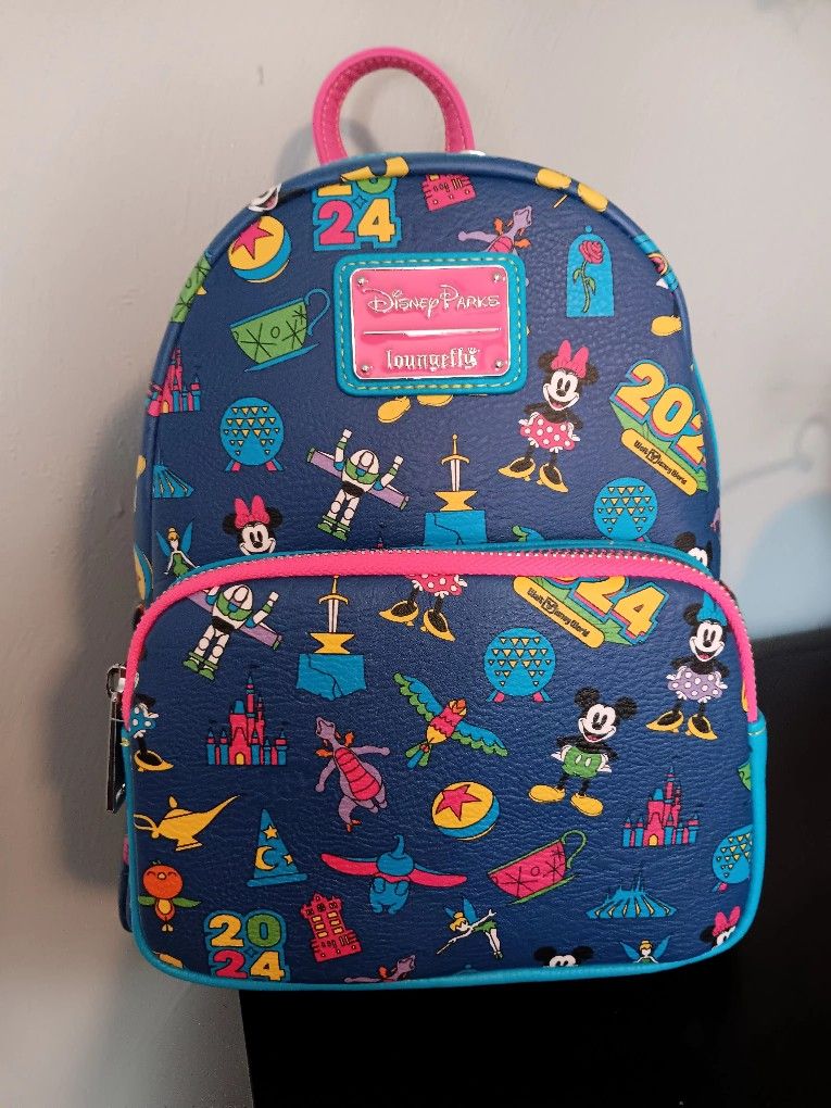 Mickey Mouse and Friends Disney Parks 2024 Loungefly Backpack