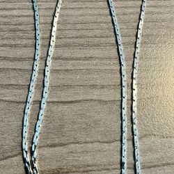 Slim linked chain Sliver