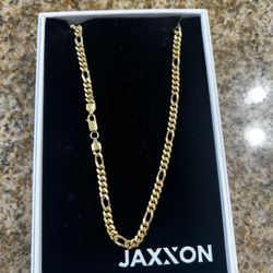 JAXXON 14k Gold Plated 18” 5mm Chain