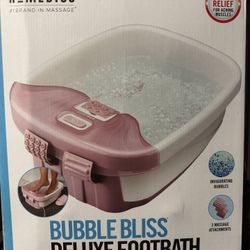 HOMEDICS Bubble Bliss Foot Bath
