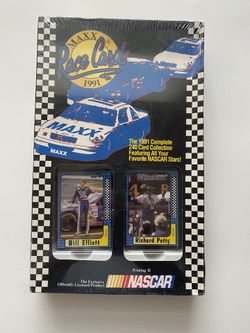 Vintage 1991 Sealed Never Opened Maxx Race Cards 240 Card Collection