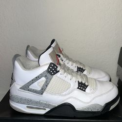 Jordan 4 White Cement Size 9