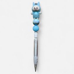 Labubu Blue Beaded Mechanical Pencil