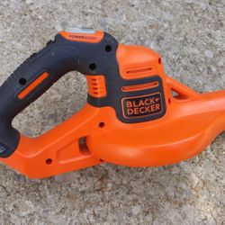 New!! Black & Decker 20 Volt Battery Power Blower