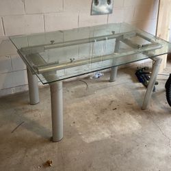 Glass Dining Table