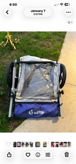 InSTEP bike trailer-stroller