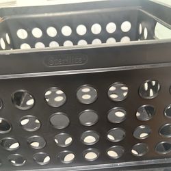 Five stackable storage moving boxes for 10