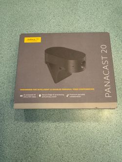 Jabra PanaCast 20 AI-Powered 4K Webcam | Microsoft Teams & Zoom Certified | BRAND NEW