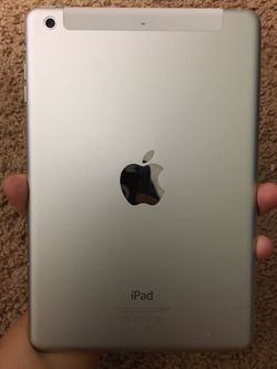 IPad Mini WiFi + Cellular Unlocked