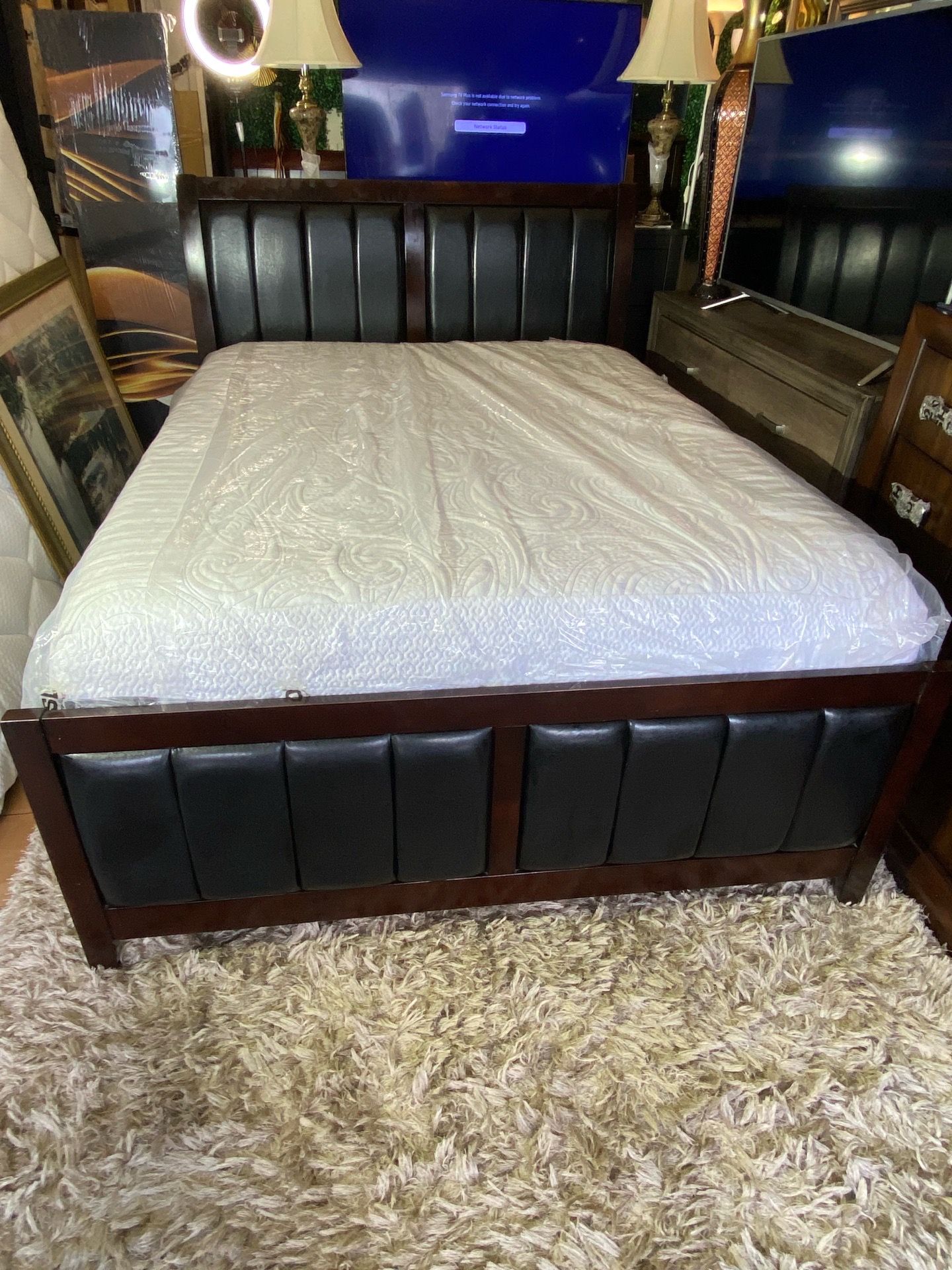 Queen Bed Frame And Mattress