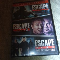 Escape Plan 3 Film Collection Dvd