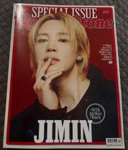 Rolling Stone BTS Jimin Cover Collectors Magazine, Unused, Music Magazine